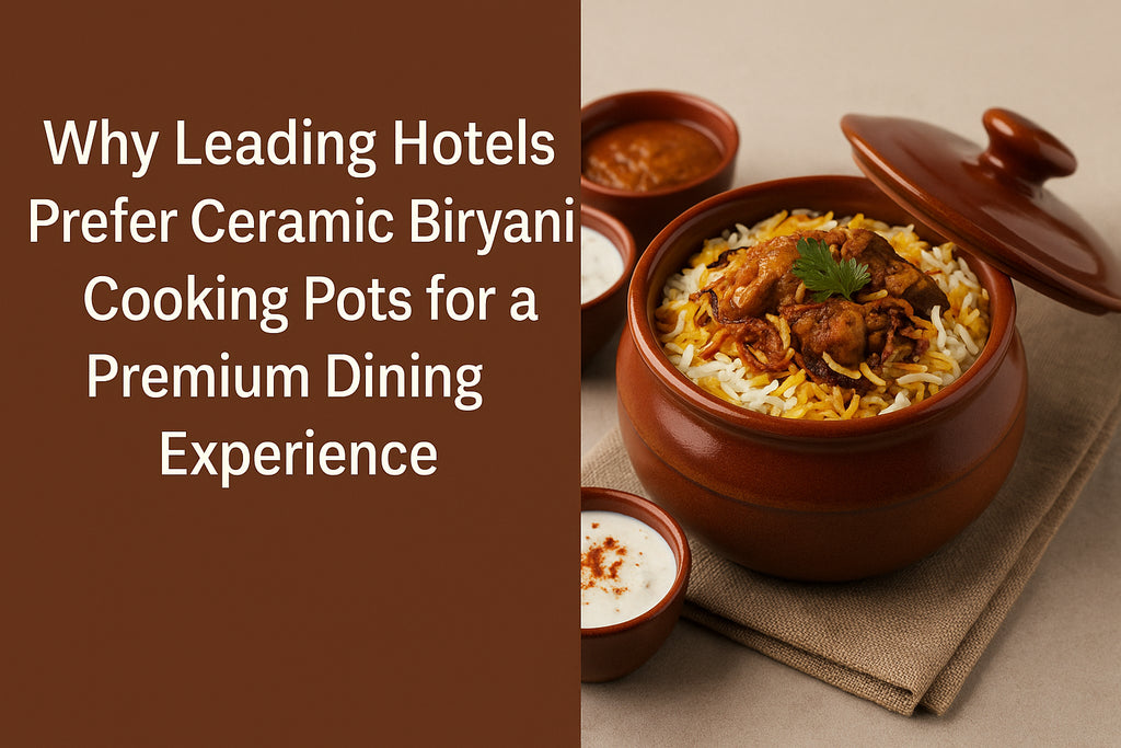 Why Leading Hotels Prefer Ceramic Biryani Cooking Pots for a Premium Dining Experience