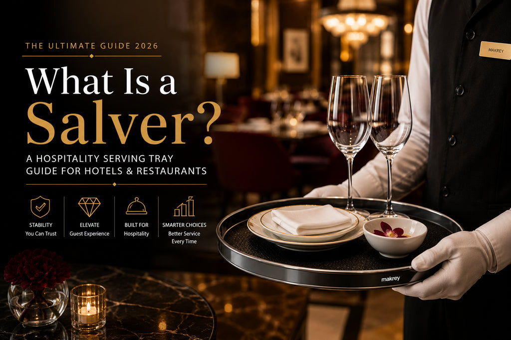 What Is a Salver? A Hospitality Serving Tray Guide for Hotels & Restaurants (2026)