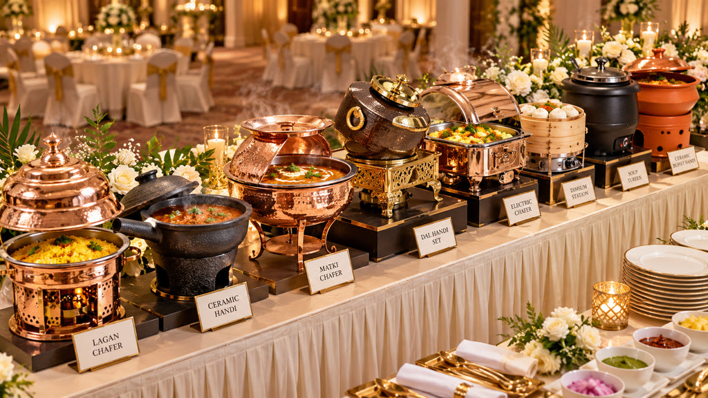 Chafing Dish Guide 2026: Types, Sizes & Fuel Options