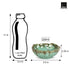 Ceramic Wavy Bowl Green Glaze – 5"/7" Sizes