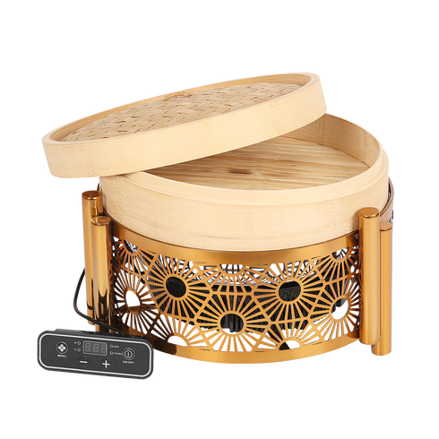 Makrey DimSum Station 14" (HEXA Cutting) w/Induction (Gold)