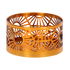 Makrey Stainless Steel Hexagon Cut Round Riser Set of 3 – Rose Gold Elevation