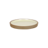Makrey Ceramic Oval Serving Bowl – Green Flow Studio Reactive Glaze | Beaded Edge Rim | Handcrafted Drip Design | Ideal for Salad, Curry, Pasta & Family-Style Dining