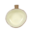 Makrey Red Clay Triangle Soup Bowl with Handle – Ivory Matt Glaze | Handcrafted Ceramic Stoneware | 450ML | French Onion & Soup Bowl for Restaurant & Home Dining