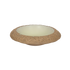 Makrey Red Clay Bowl – 7" Wide Textured Collar Rim | Ivory Matt Glazed Interior | Handcrafted Stoneware | 300ML | Pasta, Salad & Snack Serving Bowl for Home & Restaurant