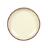 Makrey Red Clay Rounded Bowl – 8" | Ivory Matt Glaze | Handcrafted Ceramic Stoneware | 500ML | Salad, Pasta & Family-Style Serving Bowl for Home & Restaurant