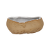 Red Clay Oval Stone Bowl 6"