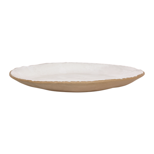 Red Clay Stone Plate Urmi
