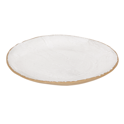 Red Clay Stone Plate Urmi