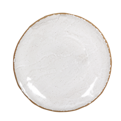 Red Clay Stone Plate Urmi