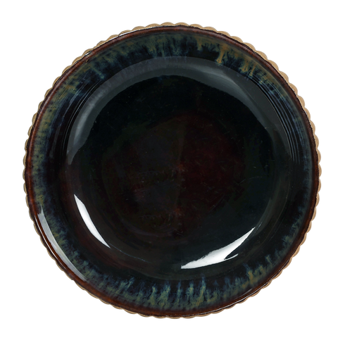 Red Clay Bowl 7"FLUTED (Lw Studio) 1100ml