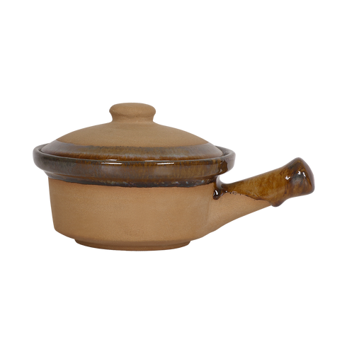 Red Clay FOSB w/ Lid & Handle