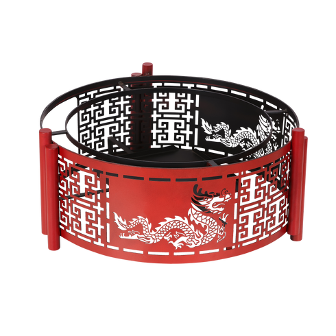 Makrey DimSum Station 14" (Dragon) w/Induction