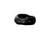 Makrey Ceramic Stone Bowl – Oval, Textured Matte Black | Handcrafted Organic Pebble-Shape Bowl | Available in 6" (S) & 8" (L) | Decorative & Snack Serving Bowl for Home & Restaurant