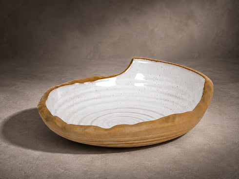 Red Clay Broken-Edge Bond Bowl 7"