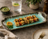 Green Reactive Glaze Ceramic Handled Platter – 3 Sizes