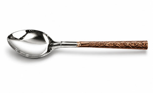 Copper-SS Buffet Spoon 14inch