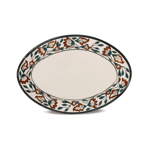 Ceramic Oval Platter Urmi – 11"/13"