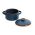 Ceramic Casserole w/ 2Hdls/Lid 4"–5"