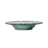 Ceramic Pasta Plate Broken Edge – Green Glaze