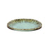 Cer. Stone Plate TRIANGLE 10" (Green Flw Studio)