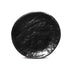 Ceramic Stone Dinner Plate 7.5" 12" Diplomat Black Matt