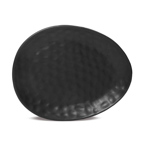 Sliner Oval Ceramic Egg Platter 11" – 12 Compartment Tray