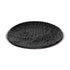 Ceramic Stoneware Dinner Plate - Urmi Emboss Black Matt Finish Tableware & Crockery Set (9", 10", 11")