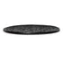 Ceramic Stoneware Dinner Plate - Urmi Emboss Black Matt Finish Tableware & Crockery Set (9", 10", 11")