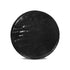 Black Matt Flat Ceramic Plate with Groove Design – (10" & 14") | Stoneware Serving Plate for Dining & Restaurant Use