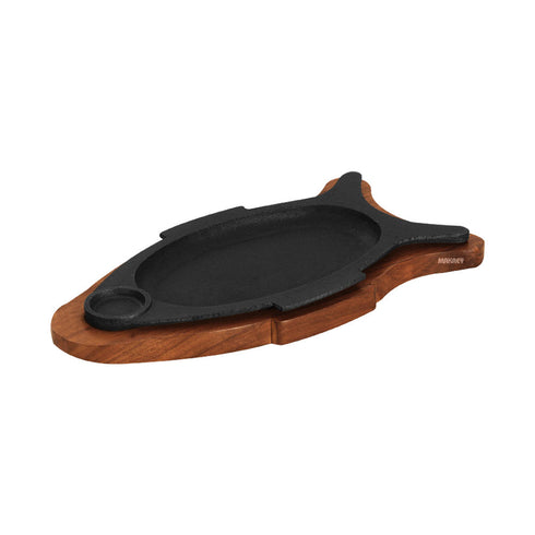 Wood Sizzler FISH Shape S/h