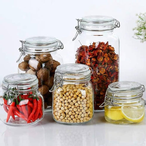 Fido or Mason clamp jars