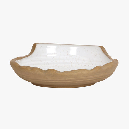 Red Clay Broken-Edge Bond Bowl 7"
