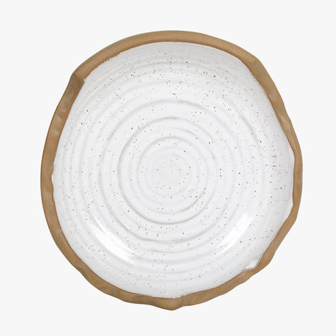 Red Clay Broken-Edge Bond Bowl 7"
