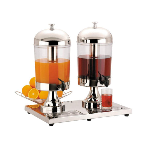 Acrylic Juice Dispenser Double