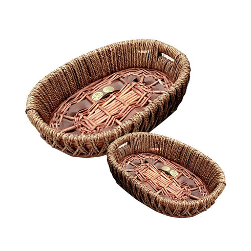 Cane Jute Basket OVAL