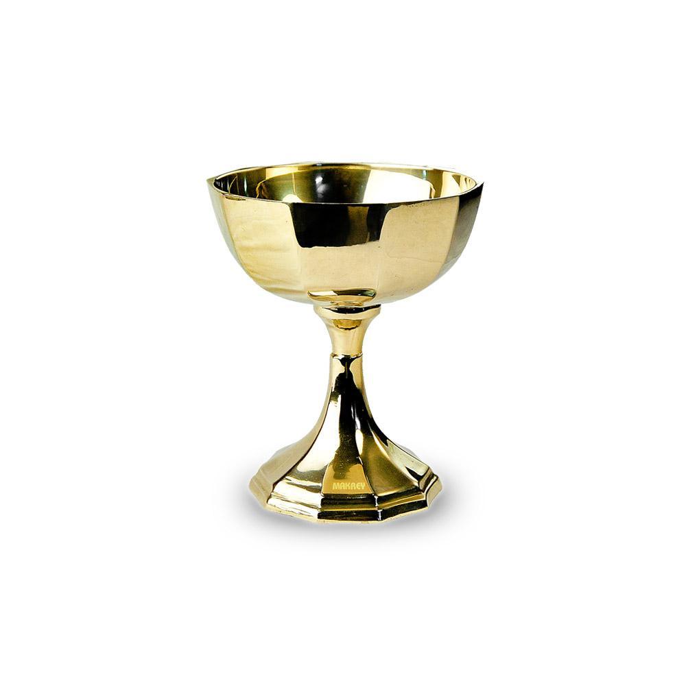Brass Ice Cream Cup Octa-Shape