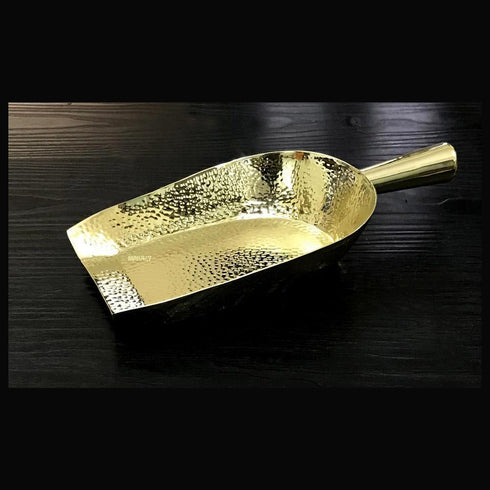 Brass Scoop Basket
