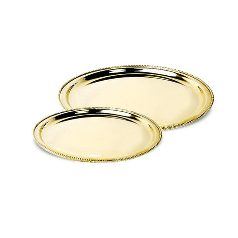 Brass Show Plate w/Beeding