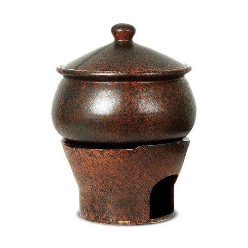 Ceramic Buffet Handi Set Copper Antique CB37