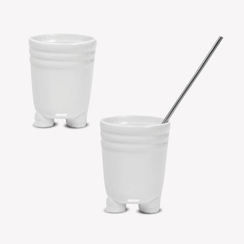 Ceramic Ladle Holder BIG (3-Legs) White