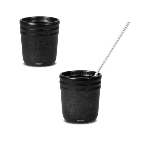 Ceramic Ladle Holder BIG Silver Antique