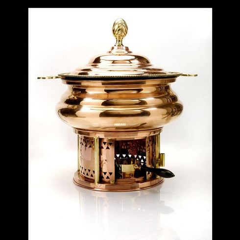 Copper Handi Step-Type Chaffers CD21