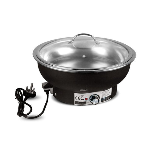 Electric Chaffers Round w-1/2 Foodpan