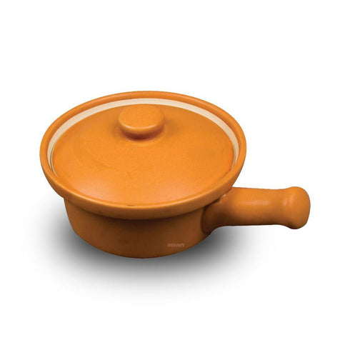 Ceramic French Onion Soup Bowl w/Lid/Hdl Tc