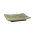 Ceramic Platter Rectangle Raised-Edges Grey Speckles