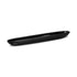 Ceramic Platter Slim-Pipe Black Shiny