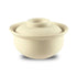 Ceramic Clay Pot w/Lid Unglazed/Lw