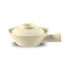 Ceramic Clay Pot w-Lid/Hdl (Low Ht) Unglazed/Lw