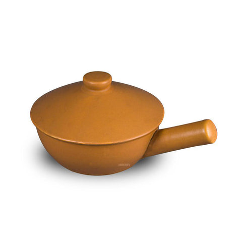 Ceramic Biryani Pot w-Lid/Hdl Tc